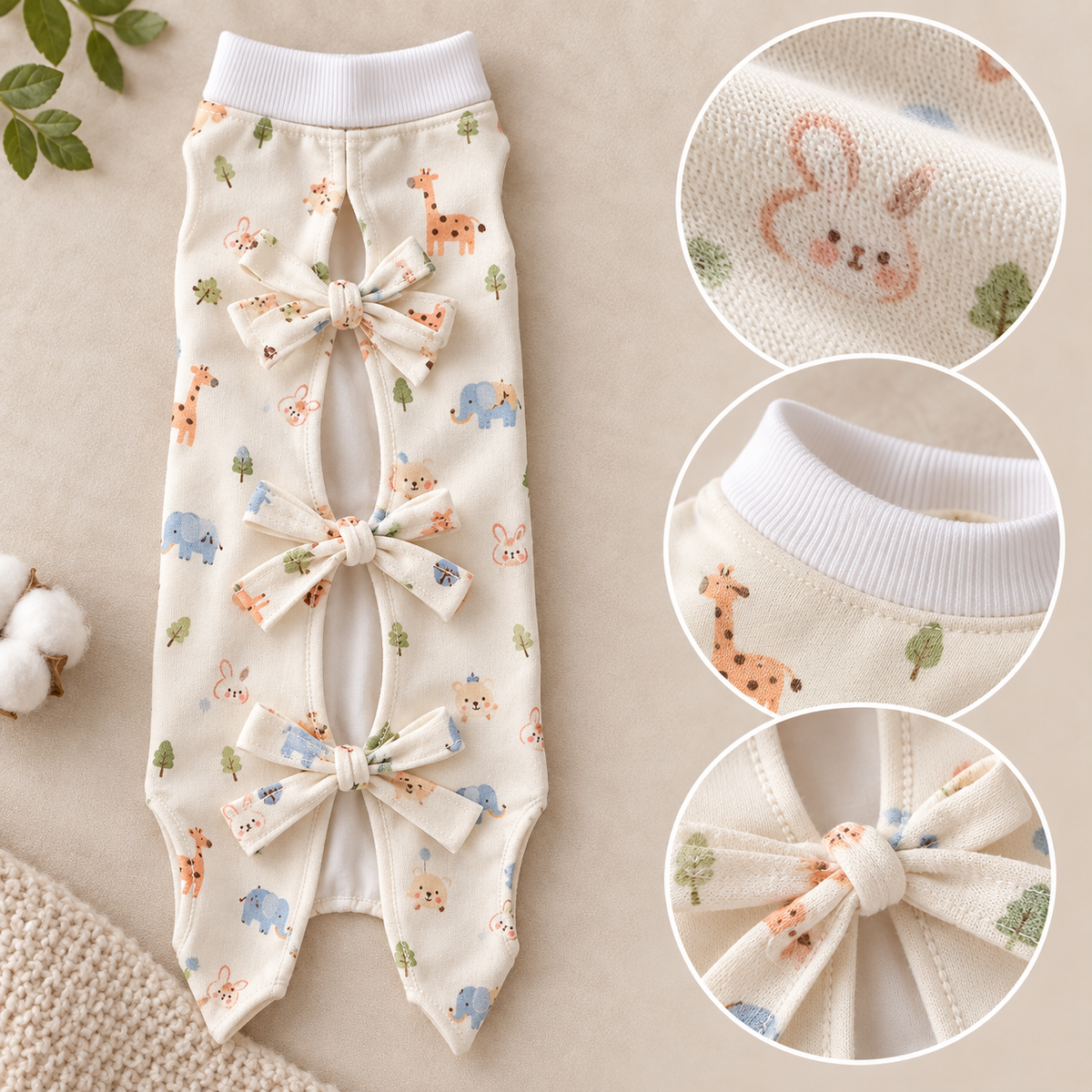 Small-Animal Cotton Recovery Suit
