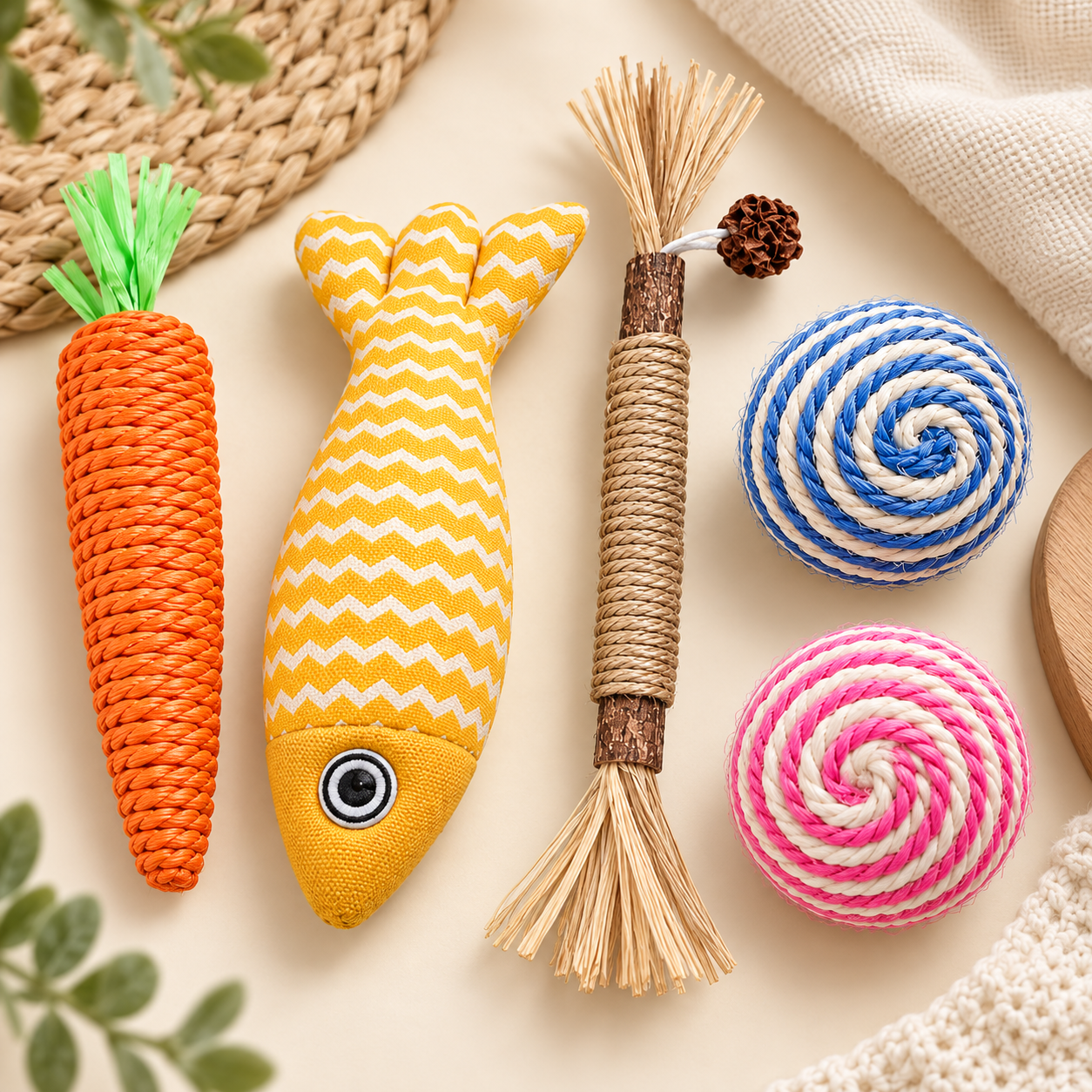 5-Piece Chew Toy Set