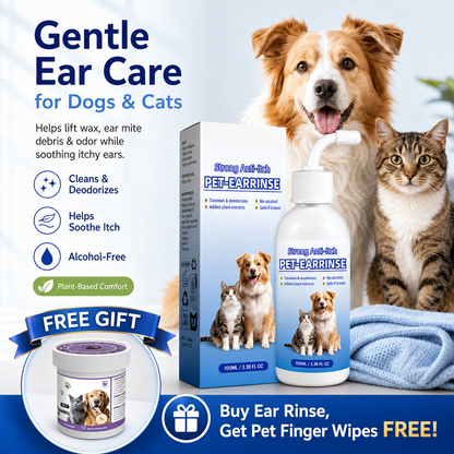 👩‍⚕️Crucane® Pet Ear Cleansing Solution