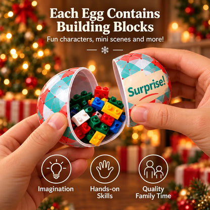 🎄🎅 2026 Christmas Capsule Building Blocks, Surprise Mini Building Set 🎁