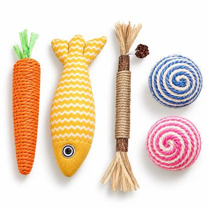 5-Piece Chew Toy Set