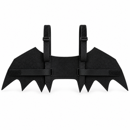 Black Felt Bat Wings for Pets
