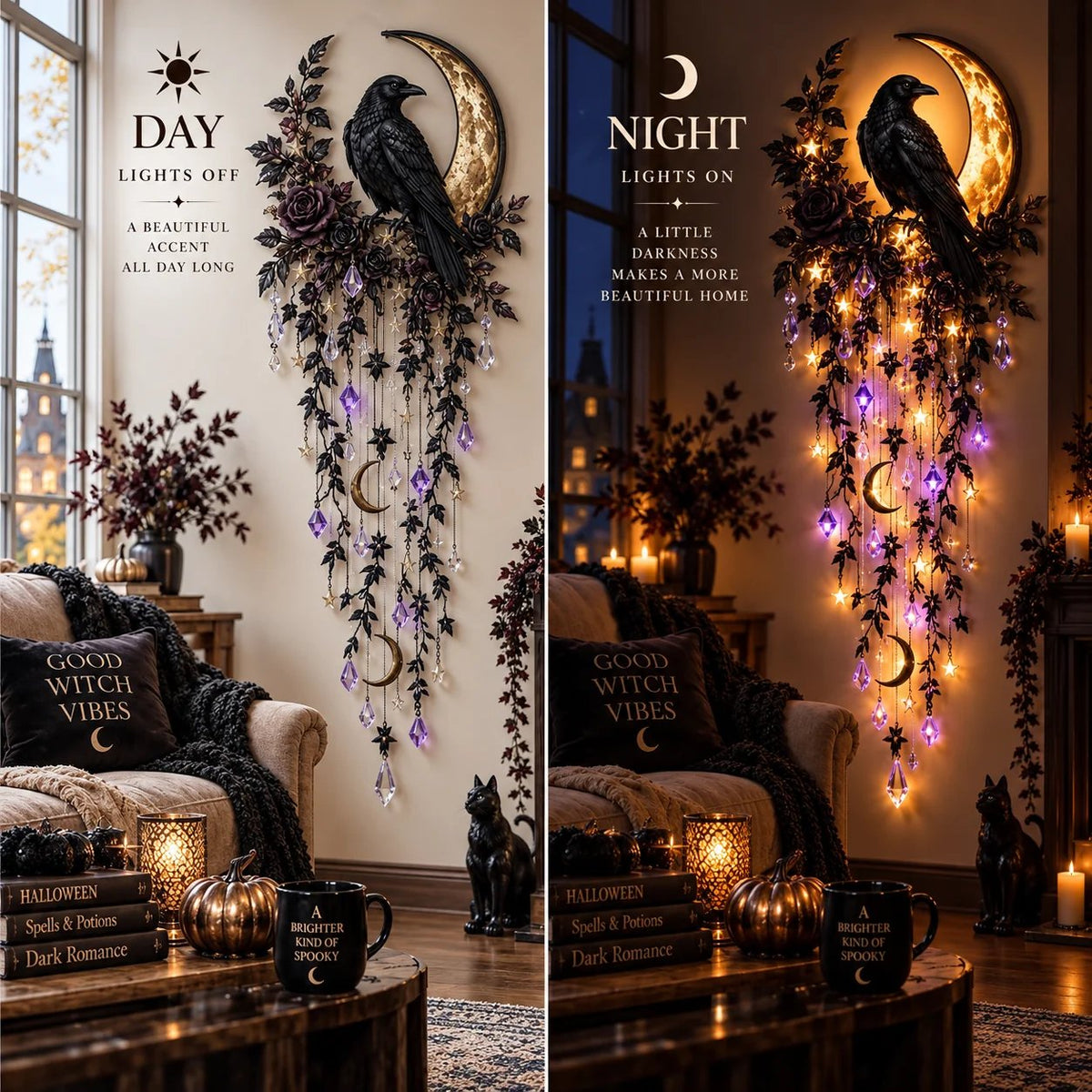 ✨Last Day 60% OFF✨Elegant Halloween Cascade Wall Light Collection