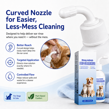 👩‍⚕️Crucane® Pet Ear Cleansing Solution