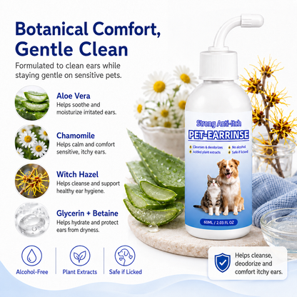 👩‍⚕️Crucane® Pet Ear Cleansing Solution