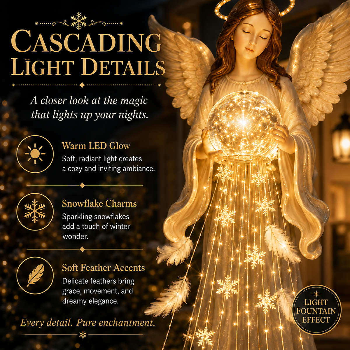 🔥Holiday Special🔥 Memorial Angel Garden Light — A Gift of Love & Remembrance 💝