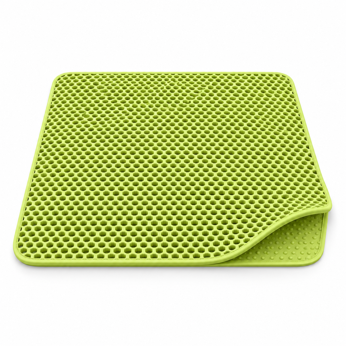 Washable Double-Layer Honeycomb Cat Litter Mat