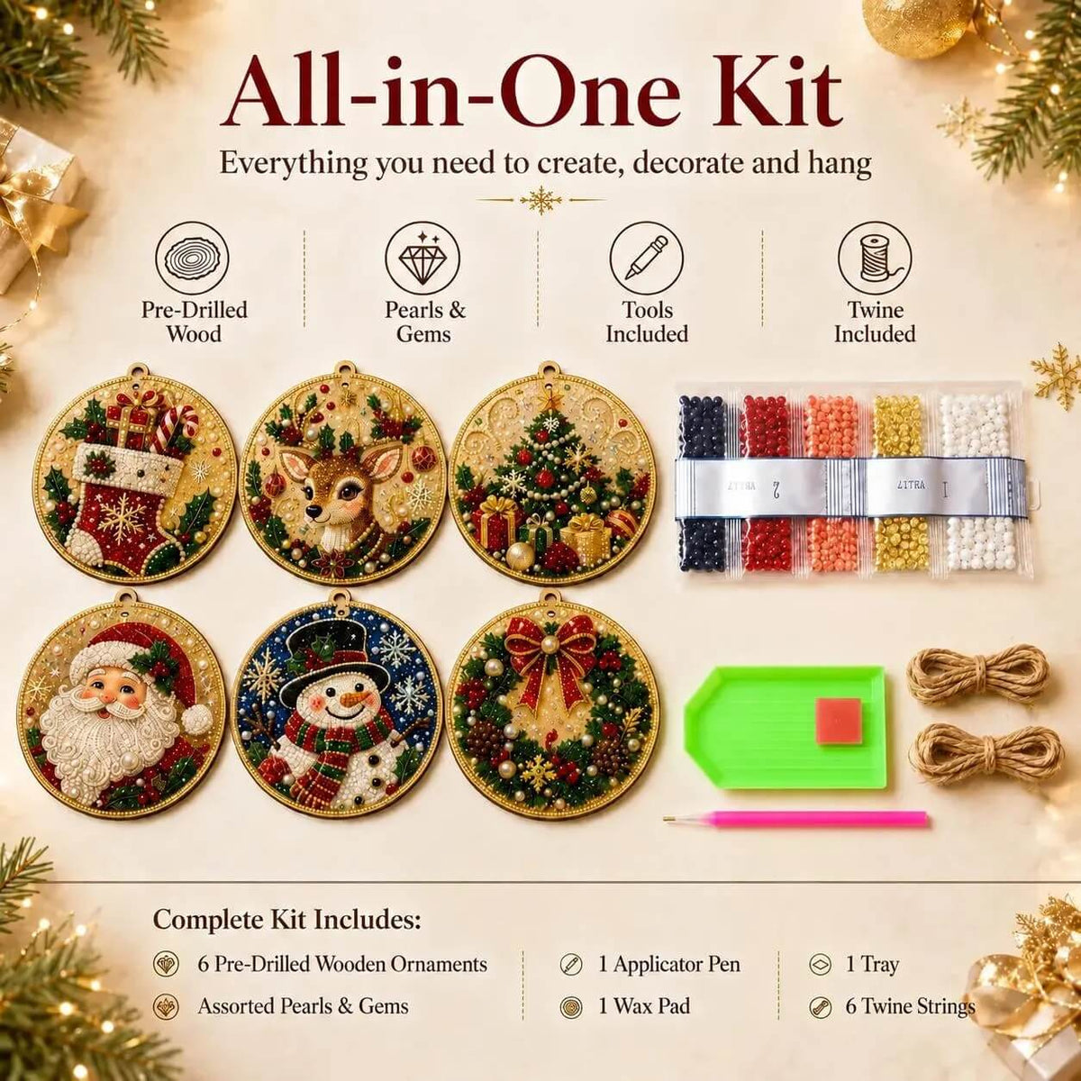 Crucane™ Christmas Diamond Painting Kit