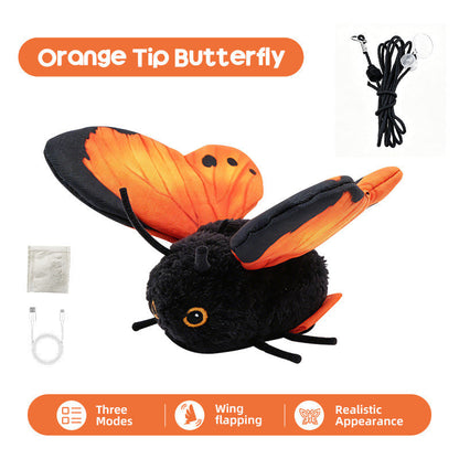 🦋🐱 Smart Sensing Flapping Butterfly Toy – 59% OFF! Motion-activated, realistic flight, interactive fun – keeps your cat engaged for hours. 🔥✨
