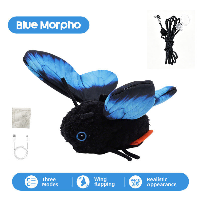 🦋🐱 Smart Sensing Flapping Butterfly Toy – 59% OFF! Motion-activated, realistic flight, interactive fun – keeps your cat engaged for hours. 🔥✨