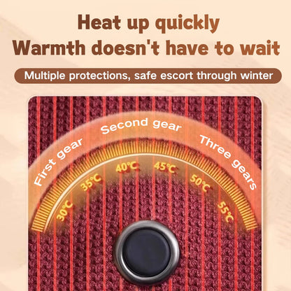 🔥 Christmas Sale — 75% OFF! ❄️ Stay Warm All Winter — Portable Electric Heated Blanket Shawl