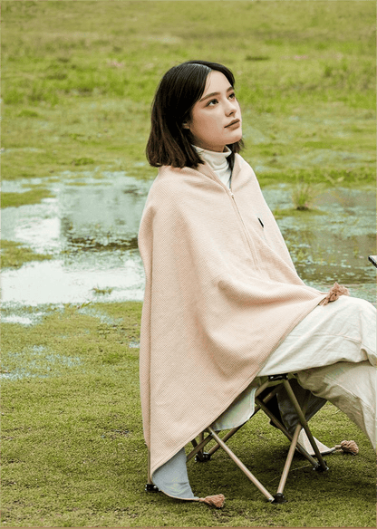 🔥 Christmas Sale — 75% OFF! ❄️ Stay Warm All Winter — Portable Electric Heated Blanket Shawl